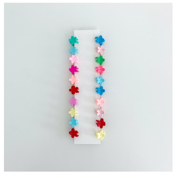 플라워미니집게핀 20p